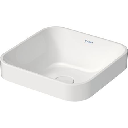 Duravit Happy D.2 Plus Above-Counter Bathroom Sink White 2359400000